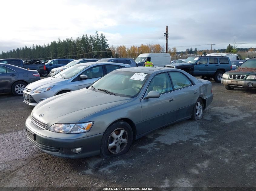 2000 Lexus Es 300 VIN: JT8BF28G4Y5076340 Lot: 43724707