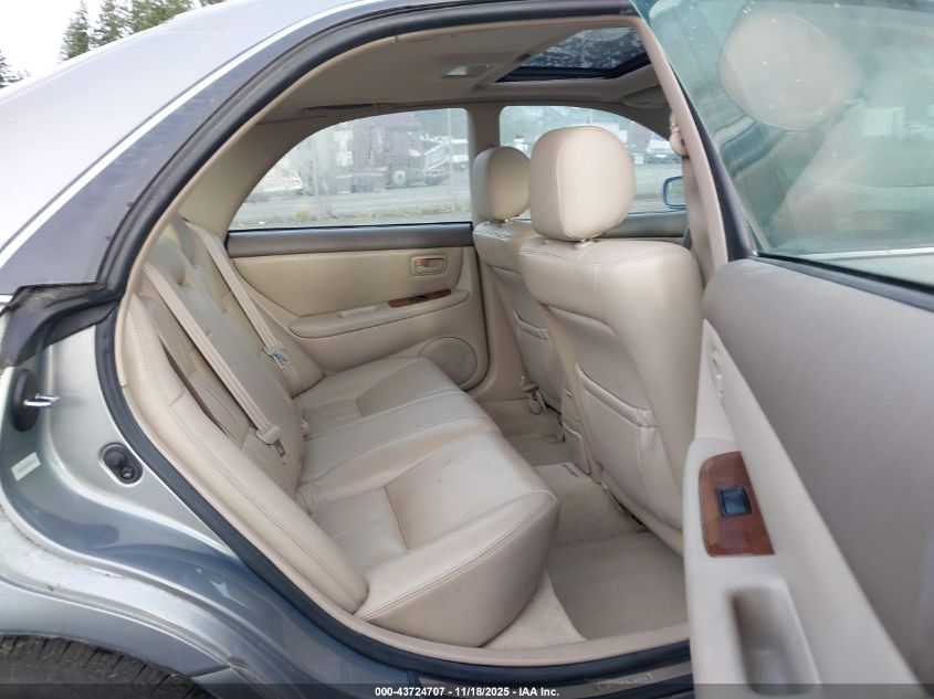 2000 Lexus Es 300 VIN: JT8BF28G4Y5076340 Lot: 43724707