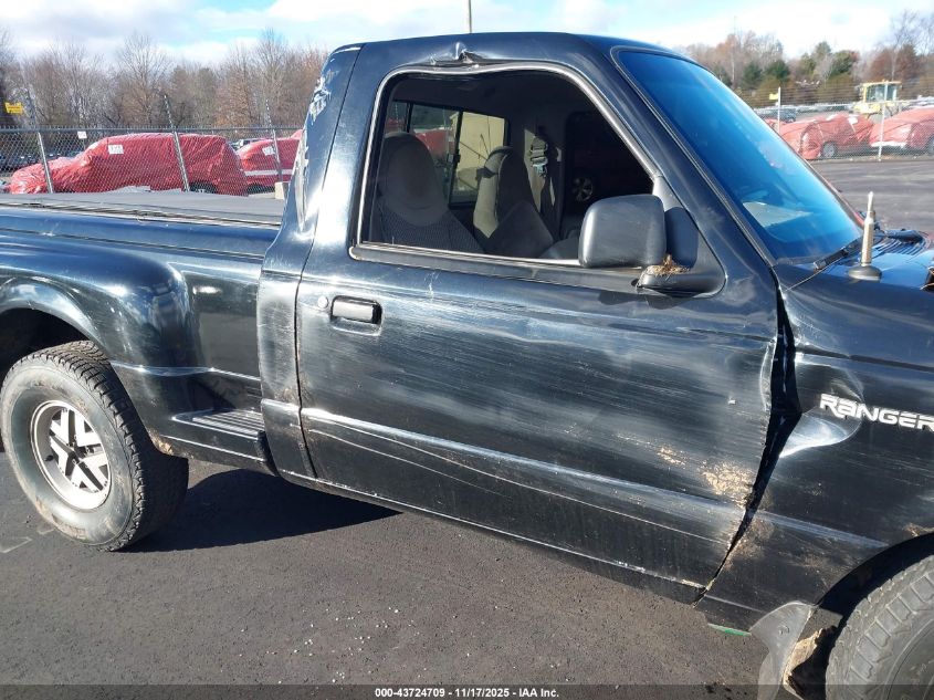 1998 Ford Ranger Splash/Xl/Xlt VIN: 1FTYR10C7WTA73866 Lot: 43724709