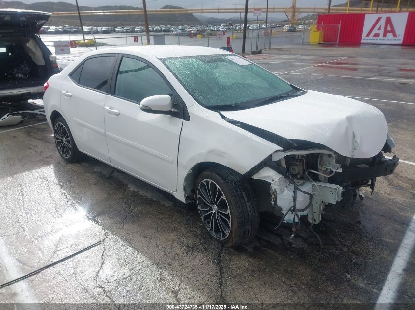 TOYOTA COROLLA S PLUS