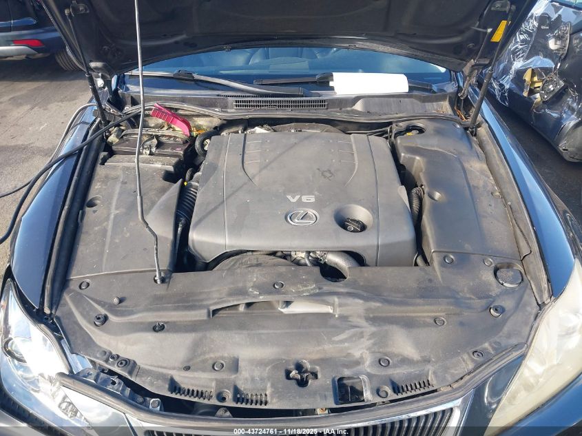 2008 Lexus Is 250 VIN: JTHBK262185068943 Lot: 43724761