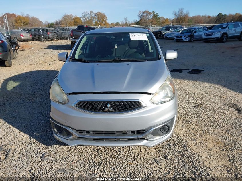 2017 Mitsubishi Mirage Es VIN: ML32A3HJ8HH006780 Lot: 43724777