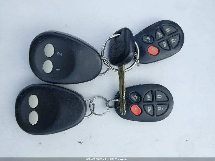 2007 Toyota Sienna Xle Limited VIN: 5TDZK22C07S042325 Lot: 43724803