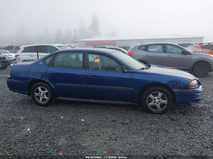 2004 Chevrolet Impala Police VIN: 2G1WF52K549446623 Lot: 43724843
