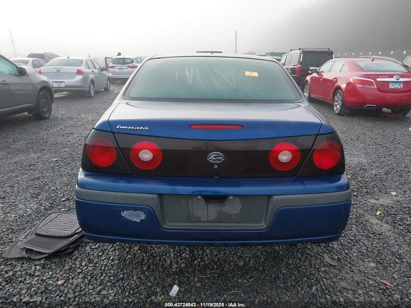 2004 Chevrolet Impala Police VIN: 2G1WF52K549446623 Lot: 43724843