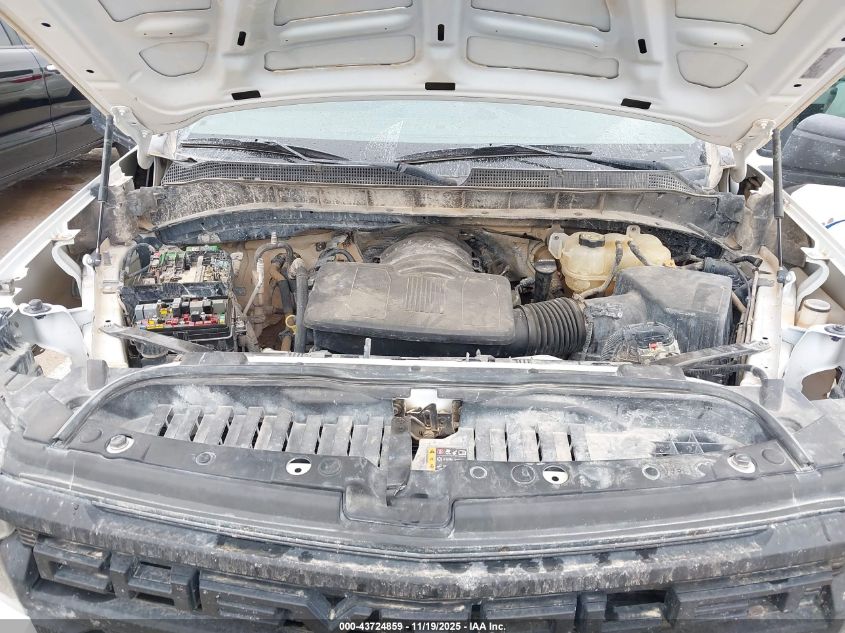 2022 Chevrolet Silverado 1500 4Wd Standard Bed Wt VIN: 1GCRDAEDXNZ528838 Lot: 43724859