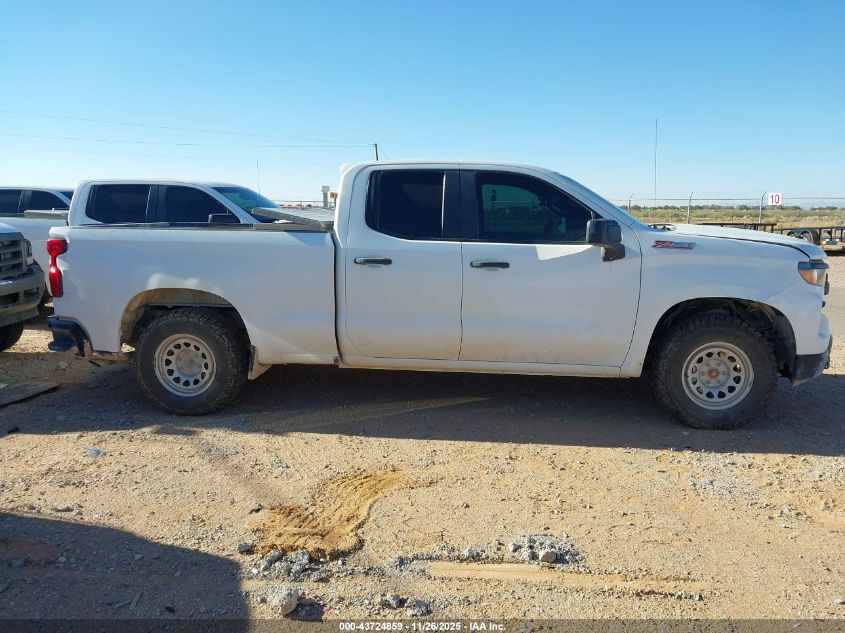 2022 Chevrolet Silverado 1500 4Wd Standard Bed Wt VIN: 1GCRDAEDXNZ528838 Lot: 43724859