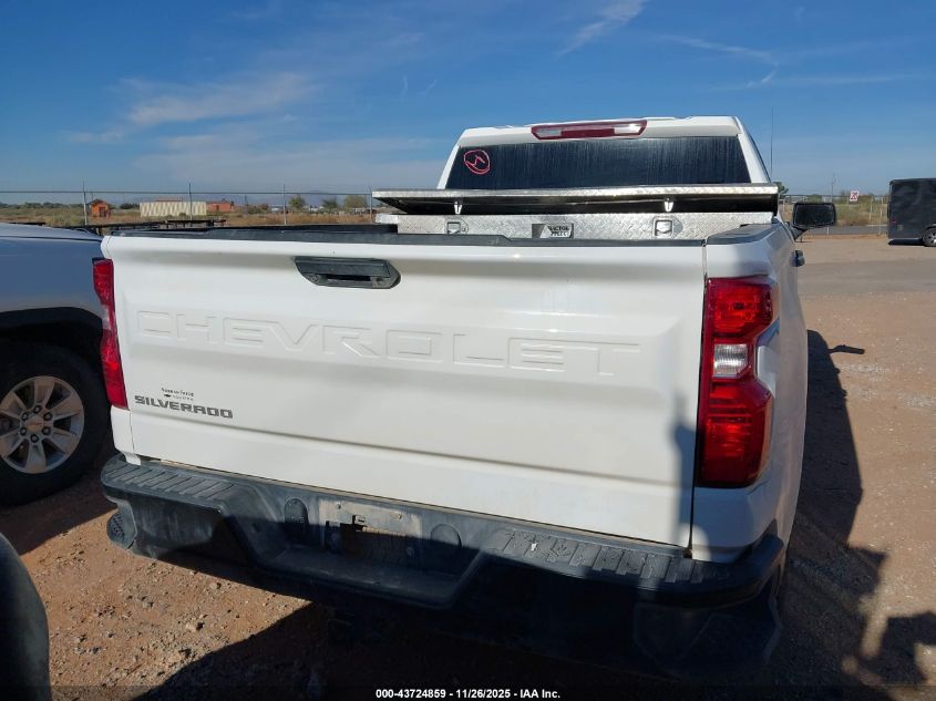2022 Chevrolet Silverado 1500 4Wd Standard Bed Wt VIN: 1GCRDAEDXNZ528838 Lot: 43724859