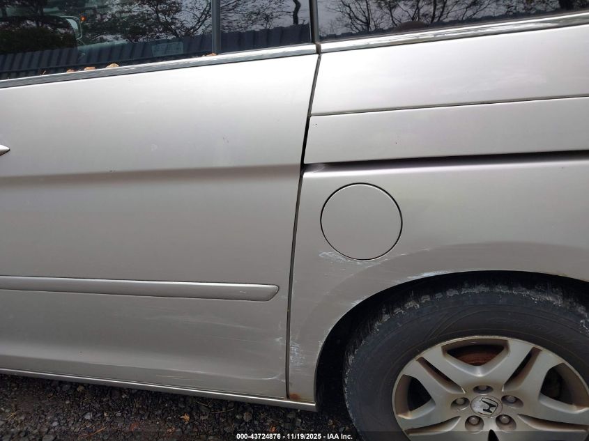 2005 Honda Odyssey Ex VIN: 5FNRL38435B018198 Lot: 43724876