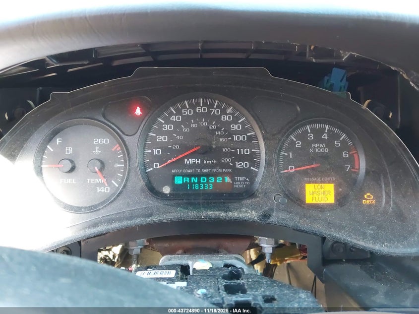 2003 Chevrolet Monte Carlo Ls VIN: 2G1WW12E439442788 Lot: 43724890