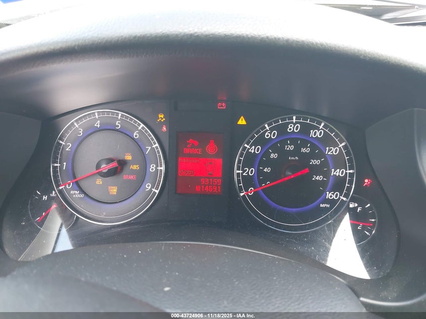 2010 Infiniti Ex35 VIN: JN1AJ0HP4AM701821 Lot: 43724906