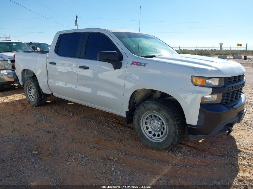 2022 Chevrolet Silverado 1500 Ltd 4Wd Short Bed Wt VIN: 1GCUYAED4NZ208073 Lot: 43724910