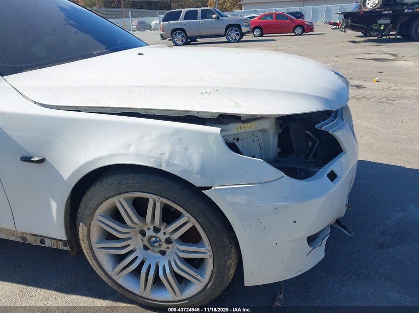 2008 BMW 550I VIN: WBANW53568CT50717 Lot: 43724946