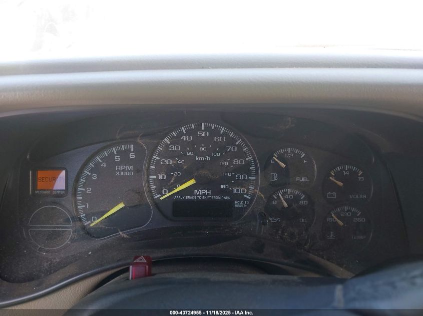 2001 Chevrolet Suburban 1500 Lt VIN: 3GNEC16T91G128892 Lot: 43724955