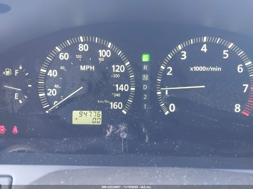 2001 Infiniti I30 Luxury VIN: JNKCA31A71T019534 Lot: 43724987