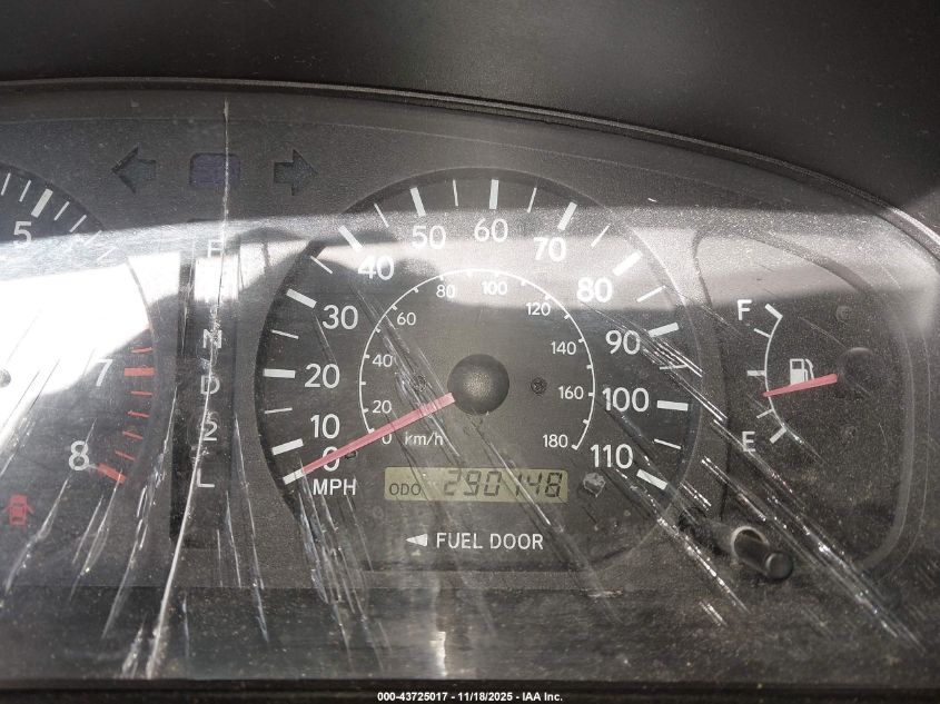 1999 Toyota Sienna Xle VIN: 4T3ZF13C2XU153826 Lot: 43725017