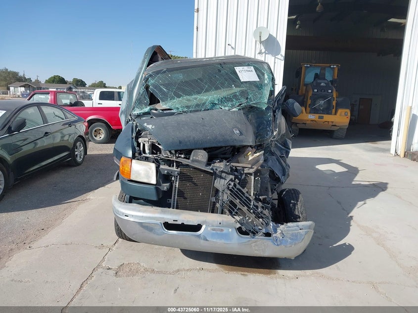 2002 Dodge Ram Van 1500 Conversion VIN: 2B6HB11Y62K145007 Lot: 43725060