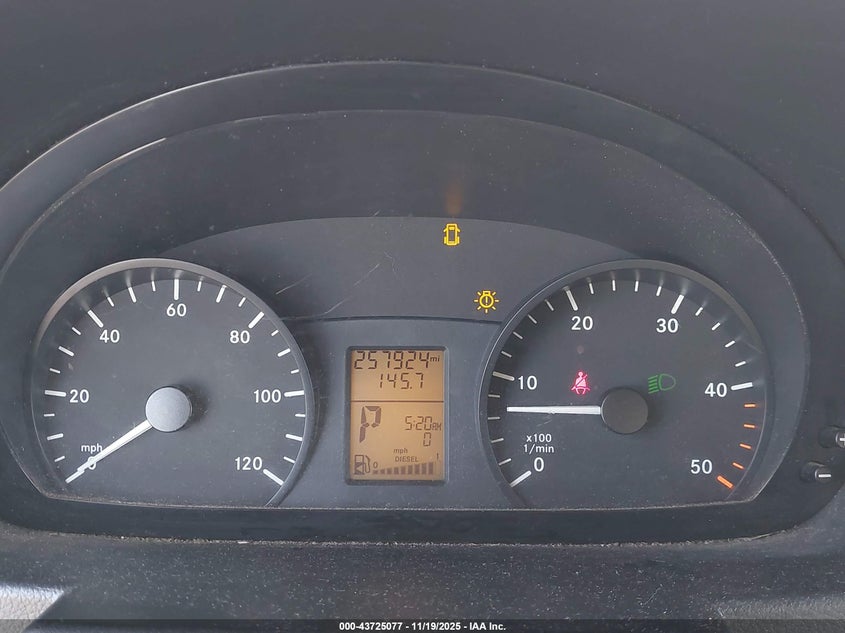 2012 Mercedes-Benz Sprinter 2500 High Roof VIN: WD3PE8CB0C5710271 Lot: 43725077