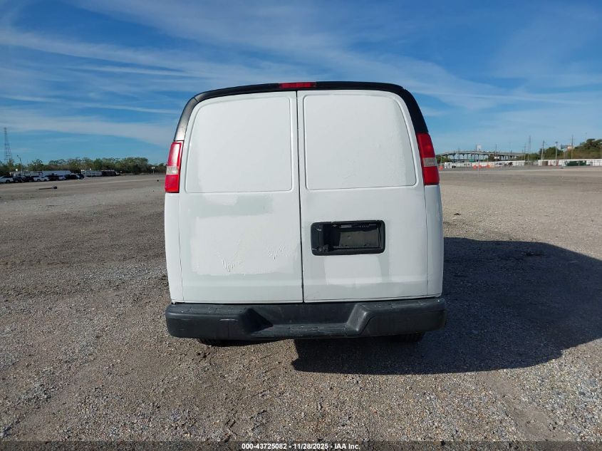 2018 Chevrolet Express 2500 Work Van VIN: 1GCWGAFB0J1190480 Lot: 43725082