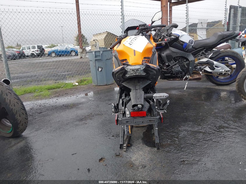 2025 Kawasaki Ex650 P VIN: ML5EXEP14SDAE8571 Lot: 43725090