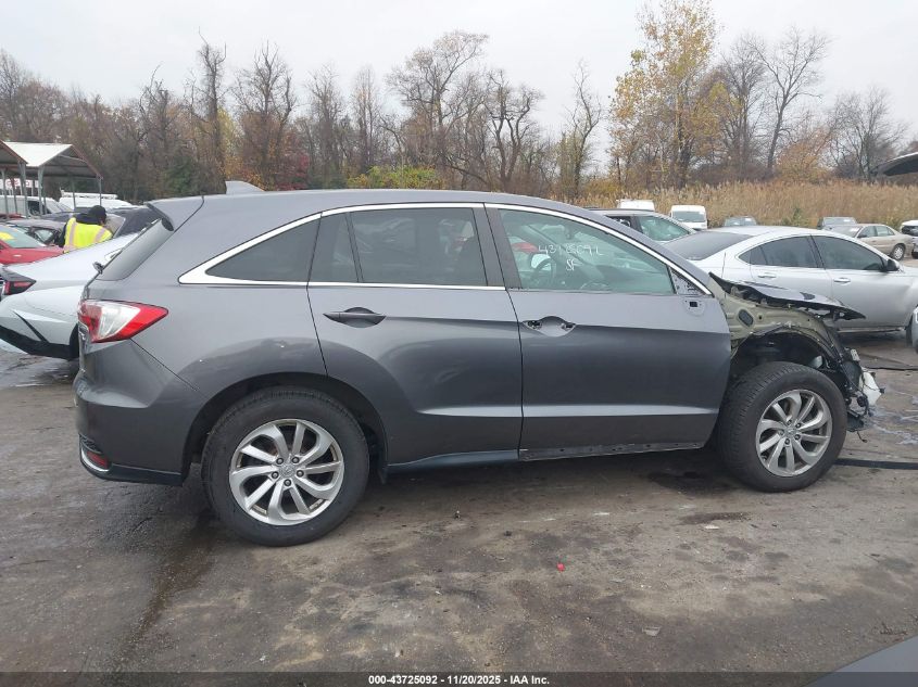 2018 Acura Rdx Technology Acurawatch Plus Packages/Technology Package VIN: 5J8TB4H56JL027042 Lot: 43725092