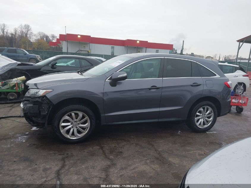 2018 Acura Rdx Technology Acurawatch Plus Packages/Technology Package VIN: 5J8TB4H56JL027042 Lot: 43725092