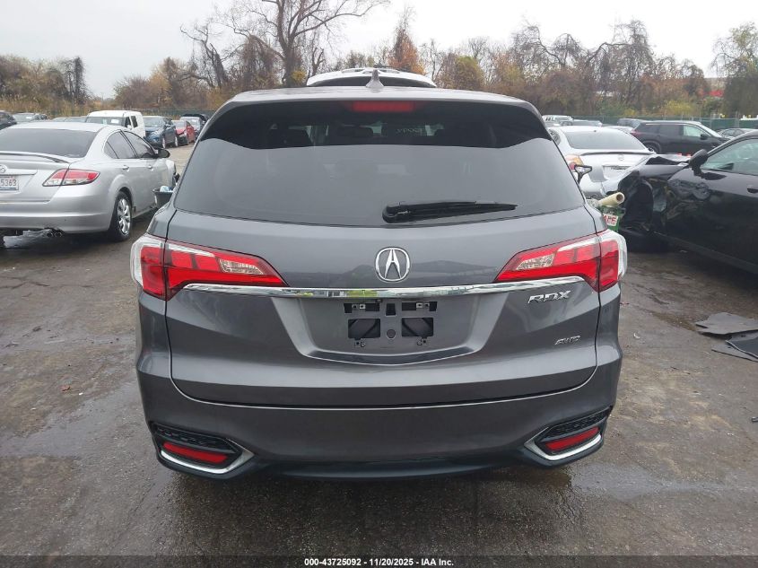 2018 Acura Rdx Technology Acurawatch Plus Packages/Technology Package VIN: 5J8TB4H56JL027042 Lot: 43725092