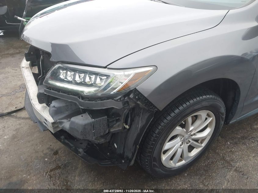 2018 Acura Rdx Technology Acurawatch Plus Packages/Technology Package VIN: 5J8TB4H56JL027042 Lot: 43725092