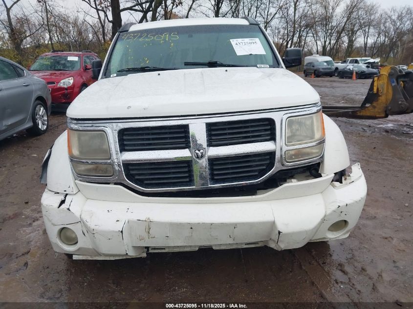 2007 Dodge Nitro Sxt VIN: 1D8GU28K77W663630 Lot: 43725095