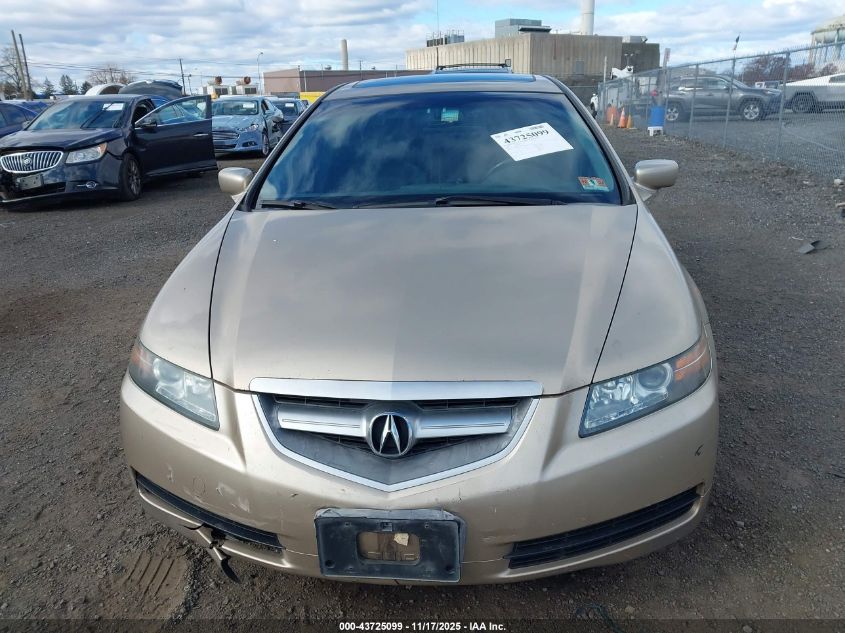 2005 Acura Tl VIN: 19UUA66275A066199 Lot: 43725099