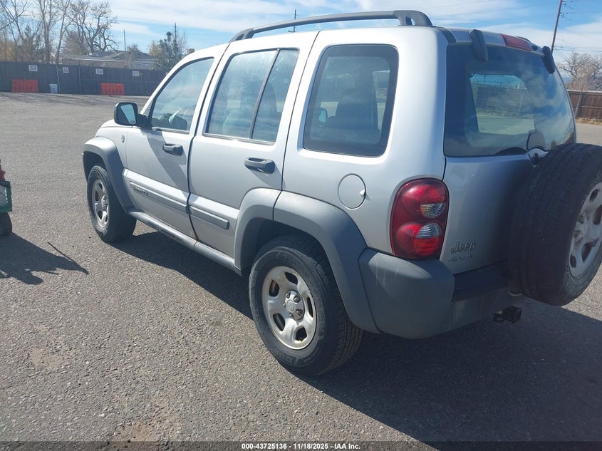 1J8GL48K16W135523 2006 JEEP LIBERTY (NORTH AMERICA) photo no. 3