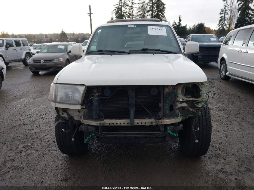 1999 Toyota 4Runner Limited V6 VIN: JT3HN87R1X0199274 Lot: 43725153