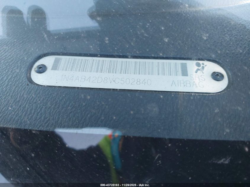 1997 Nissan 200Sx Se VIN: 1N4AB42D8VC502840 Lot: 43725183