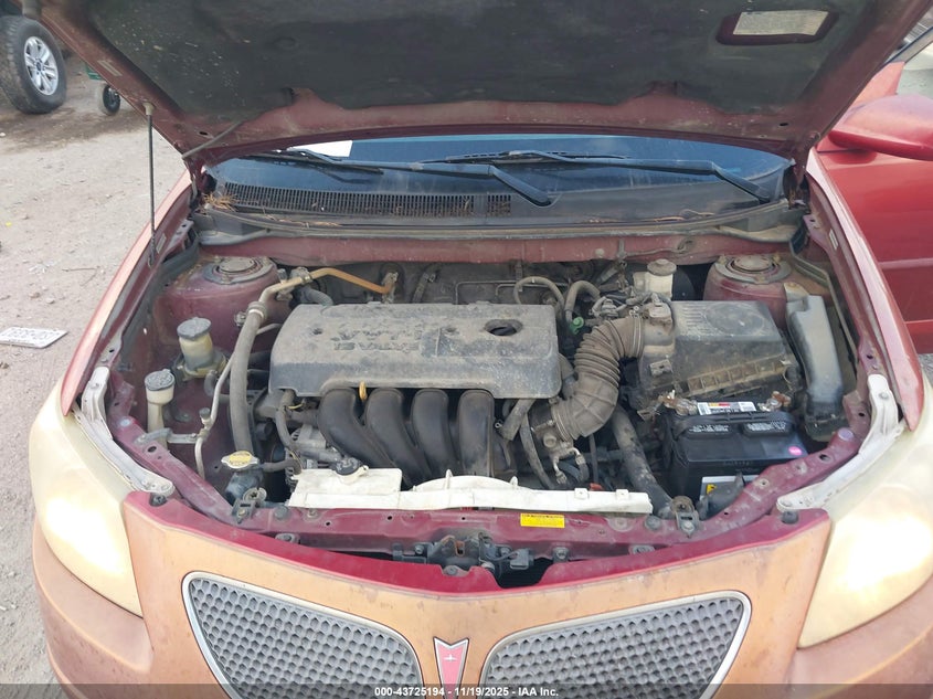 2005 Pontiac Vibe VIN: 5Y2SL63885Z438921 Lot: 43725194