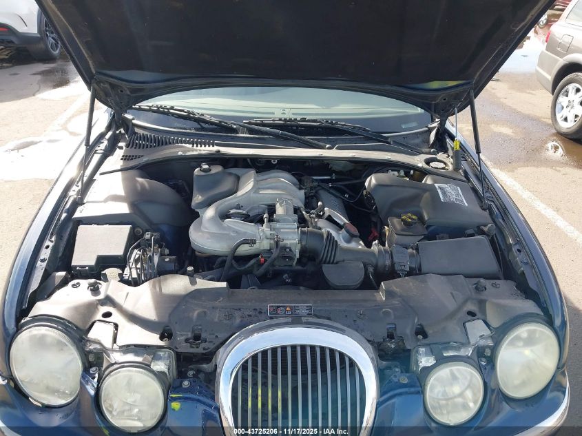 2000 Jaguar S-Type 3.0L V6 VIN: SAJDA01C1YFL16542 Lot: 43725206