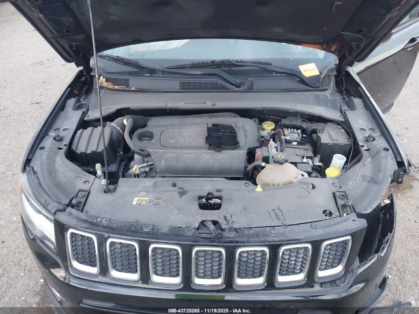 2018 Jeep Compass Limited 4X4 VIN: 3C4NJDCB7JT333632 Lot: 43725265