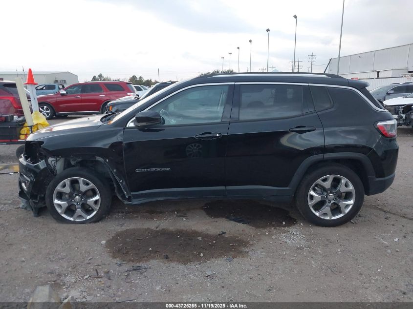 2018 Jeep Compass Limited 4X4 VIN: 3C4NJDCB7JT333632 Lot: 43725265