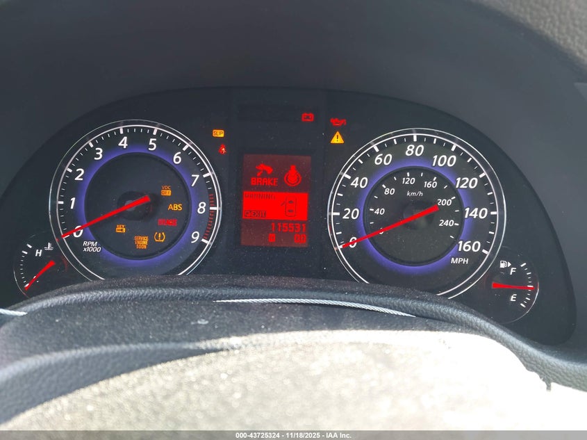 2008 Infiniti G37 Journey VIN: JNKCV64EX8M121502 Lot: 43725324