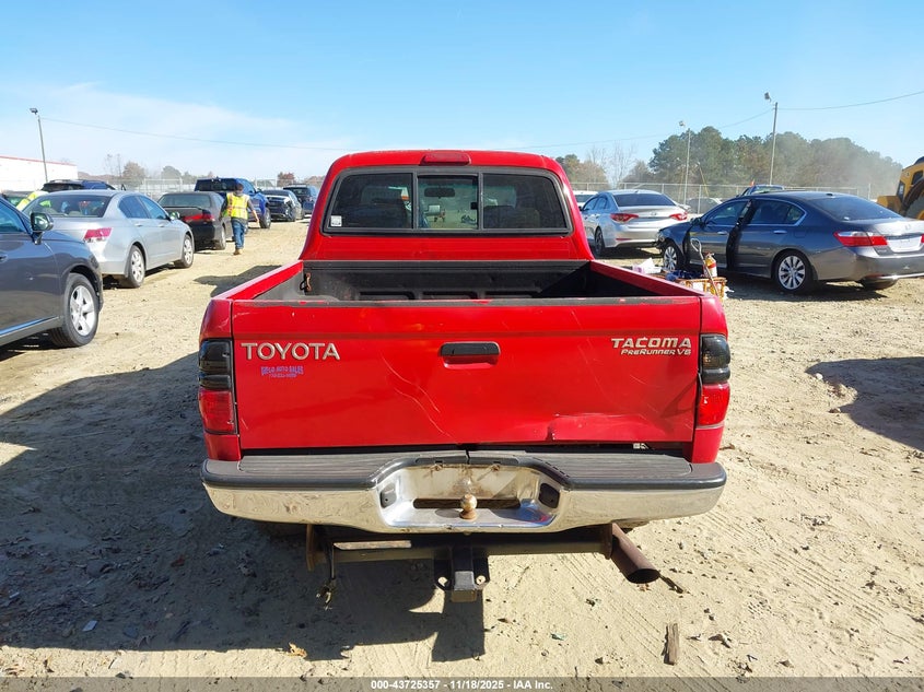 2001 Toyota Tacoma Prerunner V6 VIN: 5TEGN92N21Z772434 Lot: 43725357