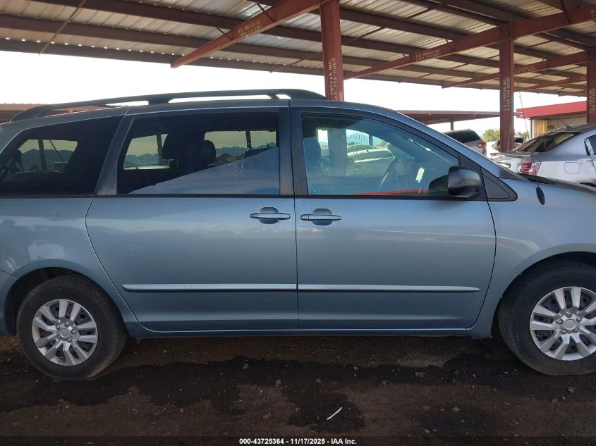 2010 Toyota Sienna Le VIN: 5TDKK4CC5AS327797 Lot: 43725364