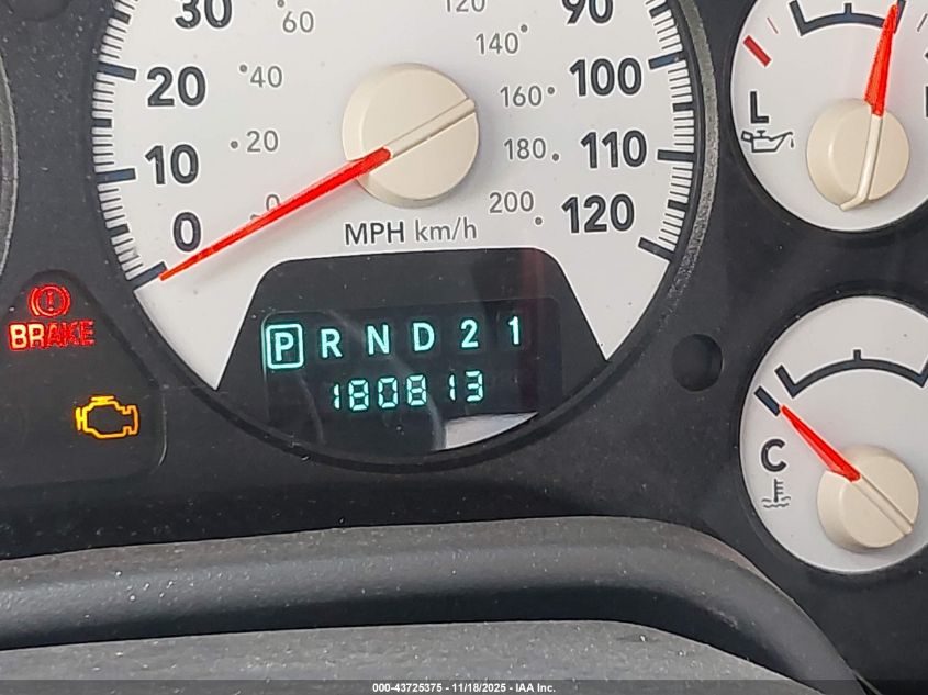 2008 Dodge Ram 1500 Slt VIN: 1D7HA18238J242269 Lot: 43725375