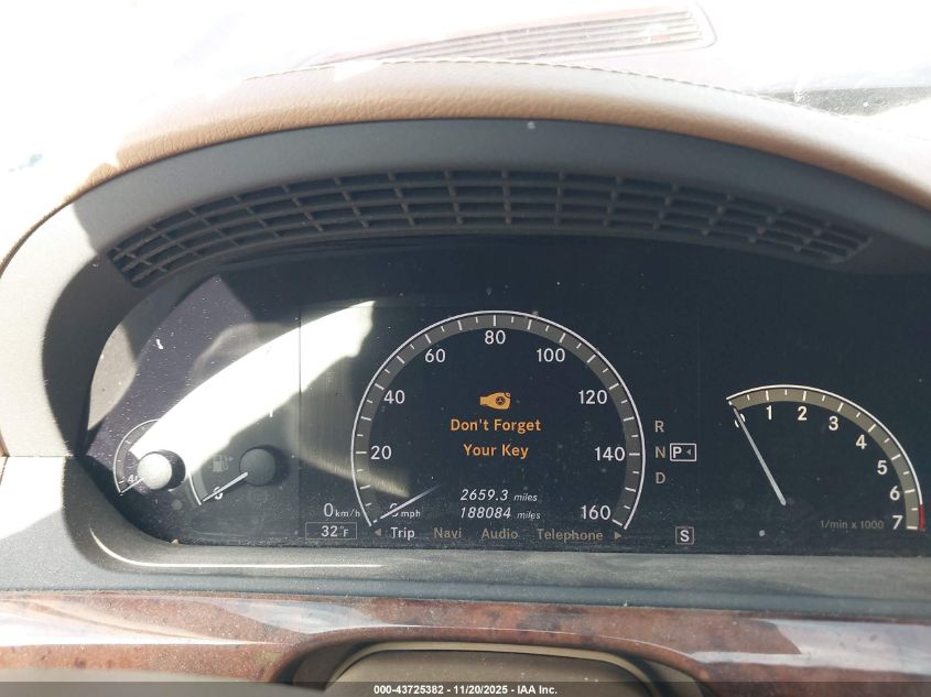 2008 Mercedes-Benz S 550 4Matic VIN: WDDNG86X68A208996 Lot: 43725382