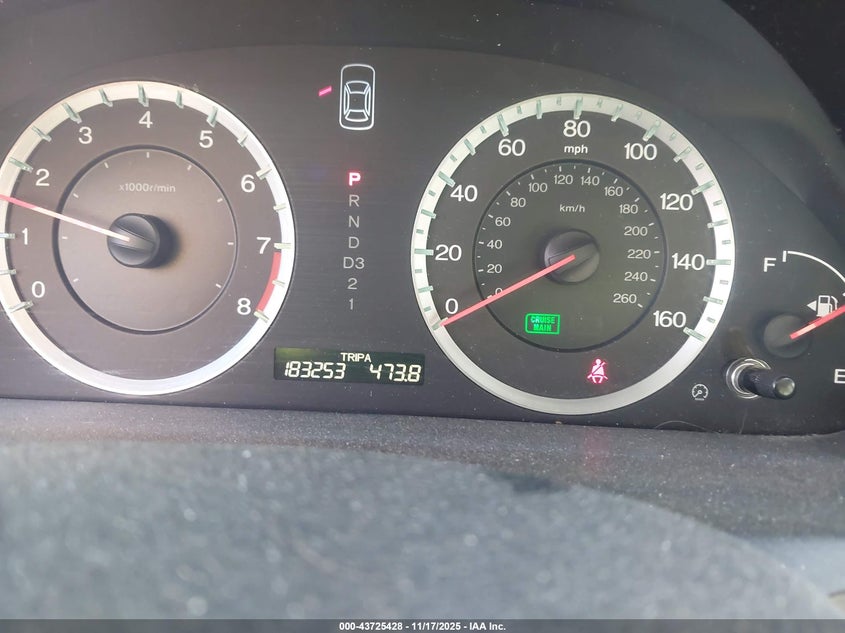 1HGCP26858A151540 2008 HONDA ACCORD photo no. 7