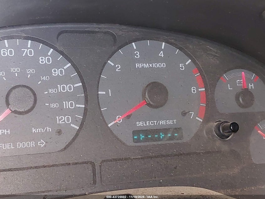 2000 Ford Mustang VIN: 1FAFP4046YF196279 Lot: 43725502