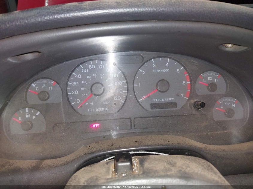 2000 Ford Mustang VIN: 1FAFP4046YF196279 Lot: 43725502