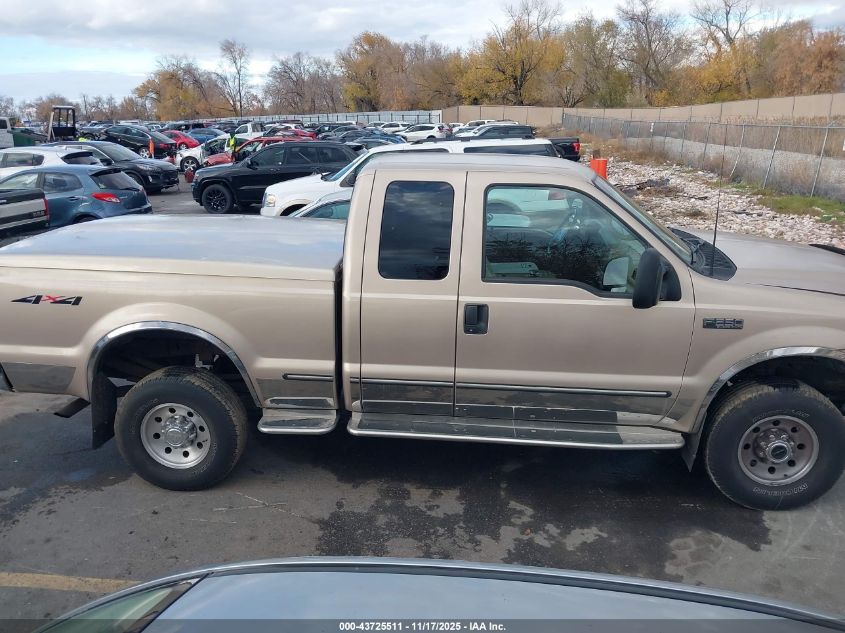 1999 Ford F-250 Lariat/Xl/Xlt VIN: 1FTNX21S3XED56890 Lot: 43725511