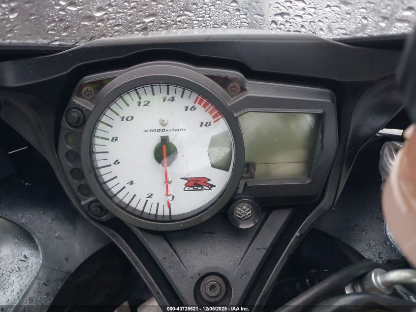 2007 Suzuki Gsx-R600 VIN: JS1GN7DA172116957 Lot: 43725521