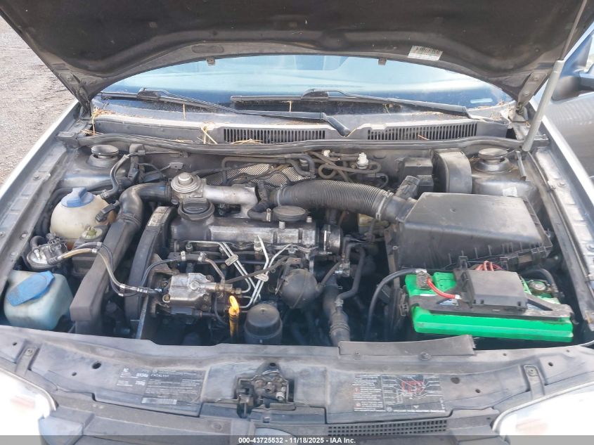 2003 Volkswagen Jetta Gl Tdi VIN: 3VWRP69MX3M181425 Lot: 43725532