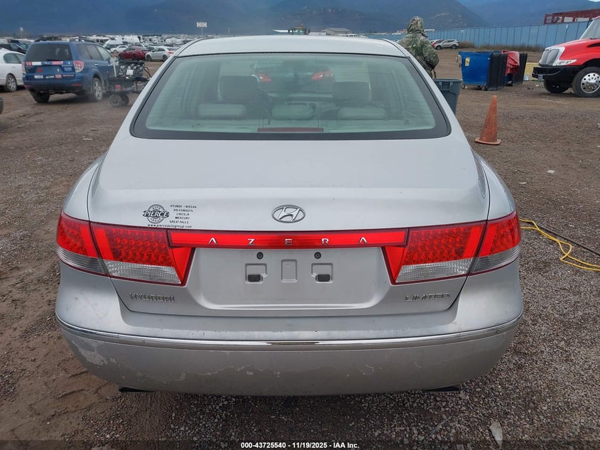 2007 Hyundai Azera Limited/Se VIN: KMHFC46F57A147449 Lot: 43725540
