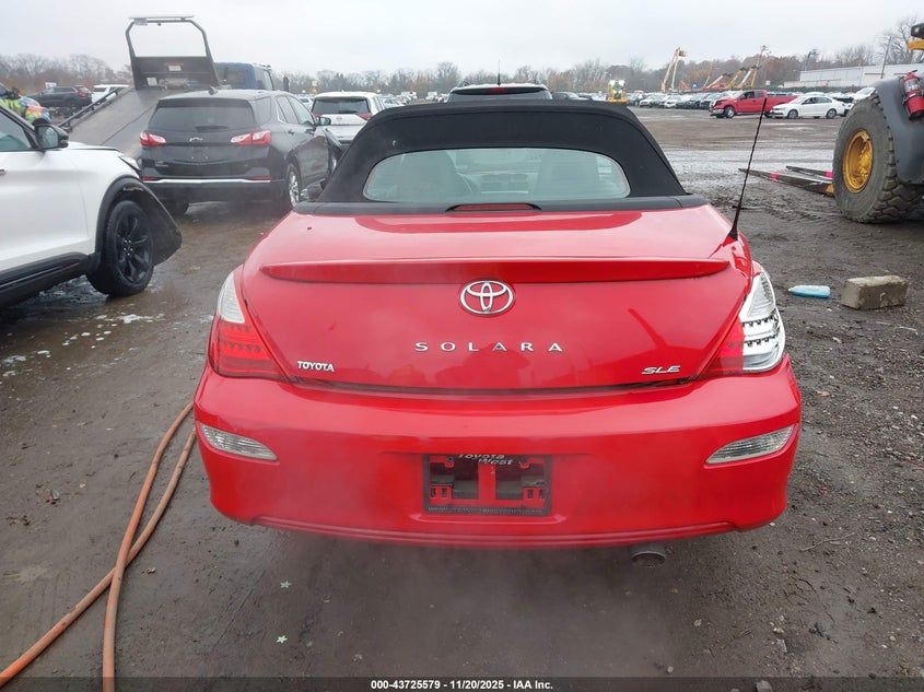 2007 Toyota Camry Solara Sle VIN: 4T1FA38P87U126731 Lot: 43725579